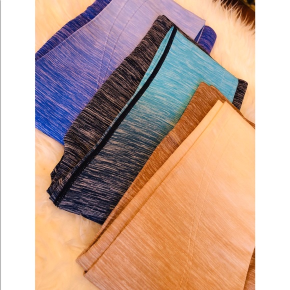 Aqua Ombré Leggings - Picture 7 of 7